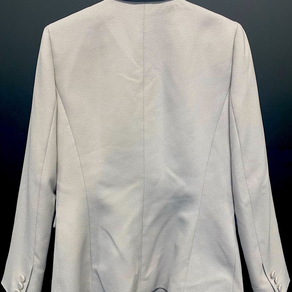 Gray textured Calvin Klein Blazer